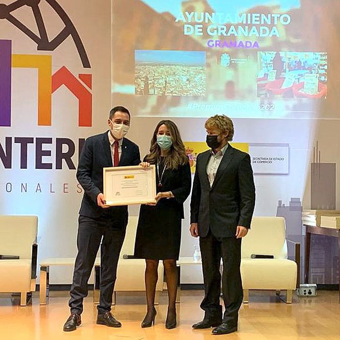 Entrega del premio Comercio Interior 2021 (AYTO. GRANADA) 
