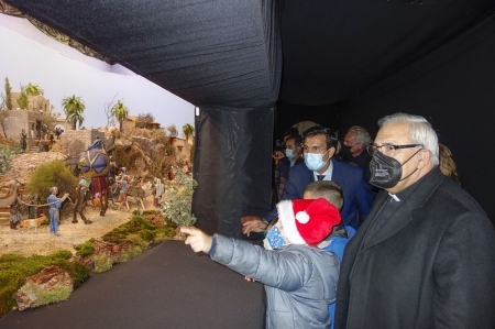 Inauguración del Belén Municipal (JAVIER ALGARRA / AYUNTAMIENTO)