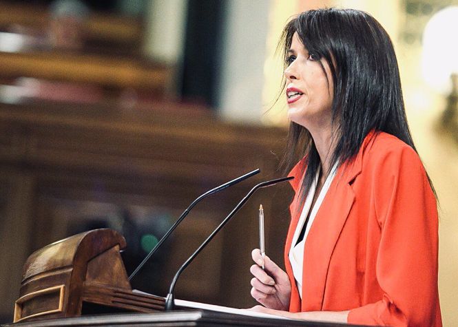 Martina Velarde, diputada de Unidas Podemos en el Congreso, en una imagen de archivo (PODEMOS) 