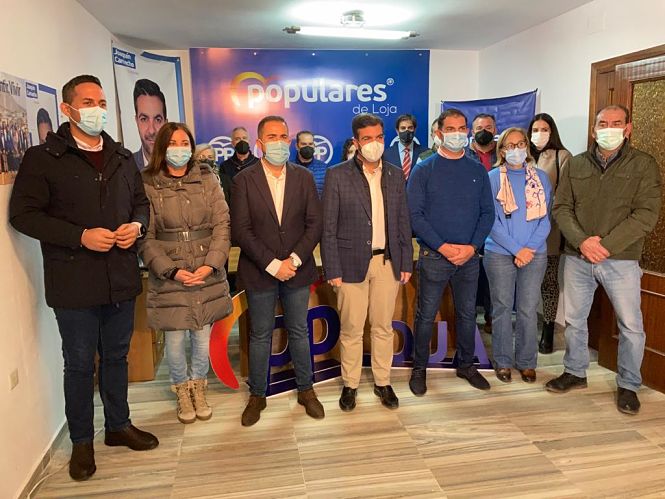 Imagen de la visita a Loja (PP)