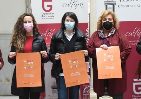 Presentación la VI Feria de Arte de Santa Fe (S. BÁRCENA / DIPGRA)