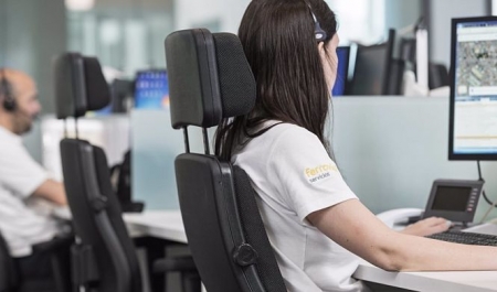 Una operadora del 112 (JUNTA DE ANDALUCÍA) 