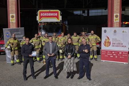 Celebración del aniversario de bomberos y Covirán (AYTO. GRANADA)