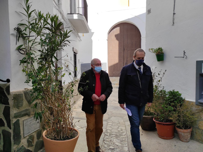 Imagen de la visita a Cáñar (JUNTA)