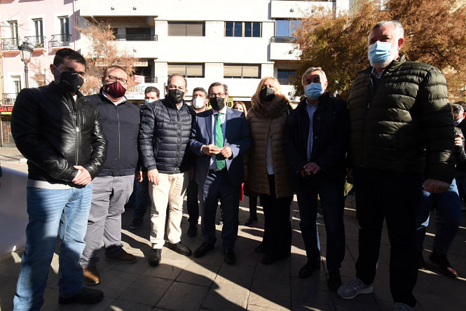Manifestación por las infraestructuras de la costa (R. MARTÍNEZ / DIPGRA)
