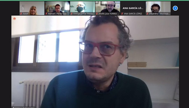 Reunión telemática del proyecto europeo `Color Circle` (FAMP)