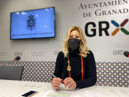 La concejal del PP en el Ayuntamiento de Granada, Pepa Rubia (PP)