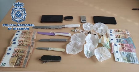 Sustancias y efectos incautados (POLICÍA NACIONAL) Sustancias y efectos incautados (POLICÍA NACIONAL)