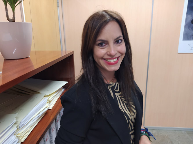 La concejal de VOX en el Ayuntamiento de Granada, Mónica Rodríguez (VOX) 