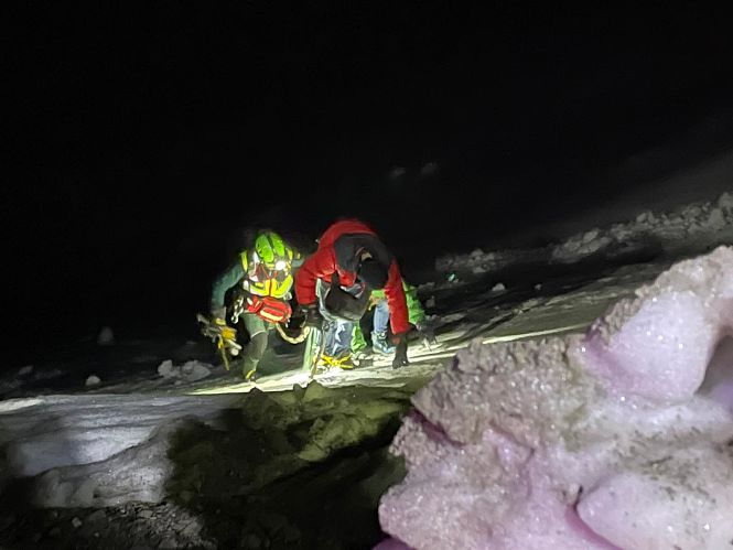 Imagen del rescate (GUARDIA CIVIL) 