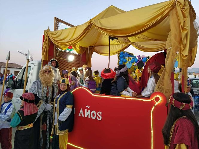Cabalgata de Reyes en La Zubia antes de la pandemia (AYTO. LA ZUBIA) 