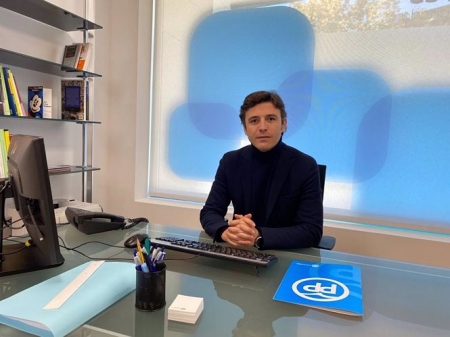 El secretario general del PP de Granada, Jorge Saavedra (PP) 