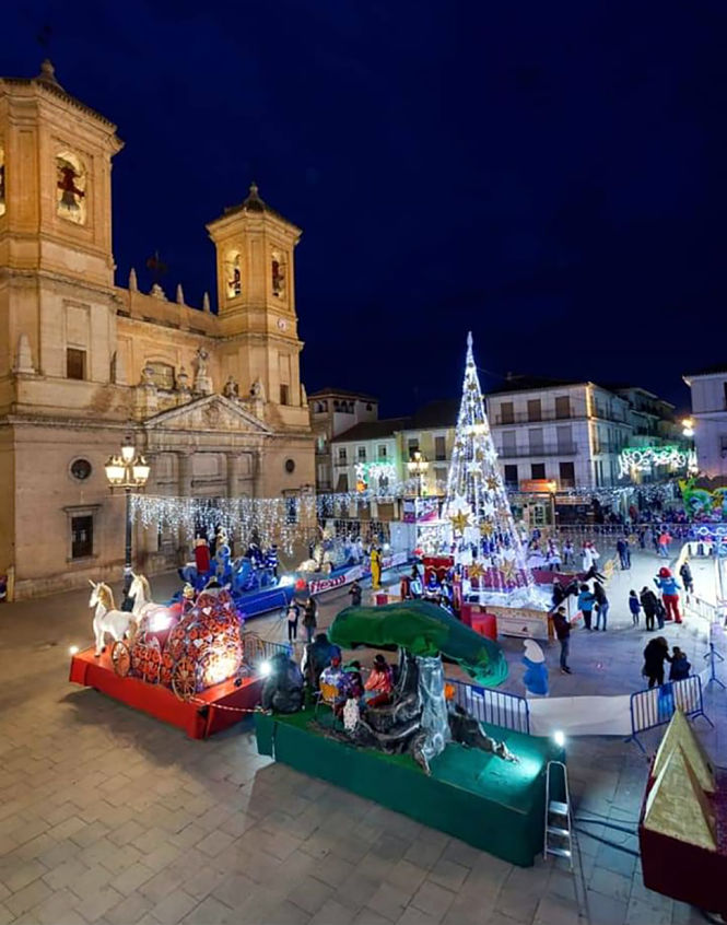 Cabalgata estática del año pasado (AYTO. SANTA FE) 