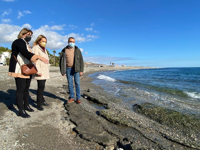 Imagen de la visita a la playa de Carchuna - Calahonda (PP) 