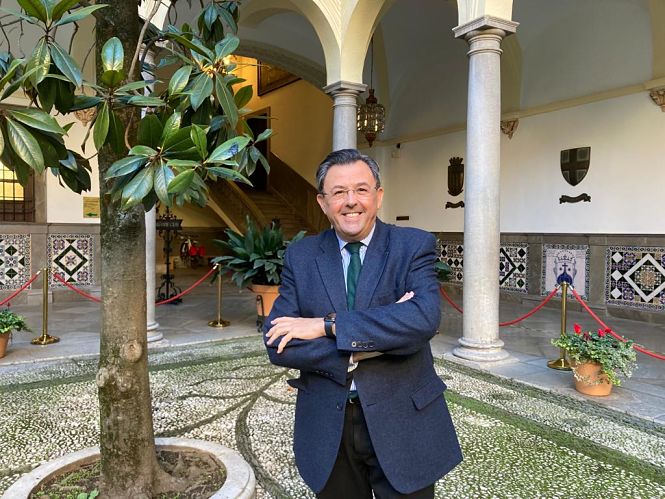 El concejal del PP en el Ayuntamiento de Granada, Carlos Ruiz Cosano (PP)