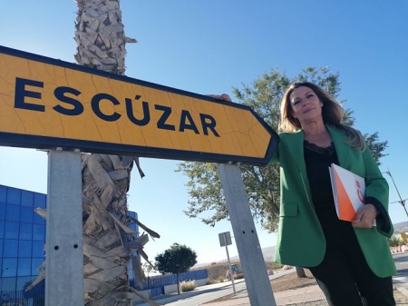 Concha Insúa en el poligono de Escúzar (CIUDADANOS)