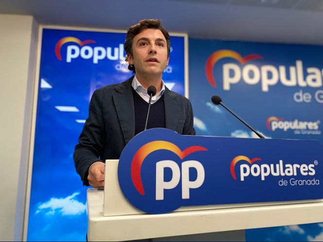 El Secretario general del PP, Jorge Saavedra (PP)