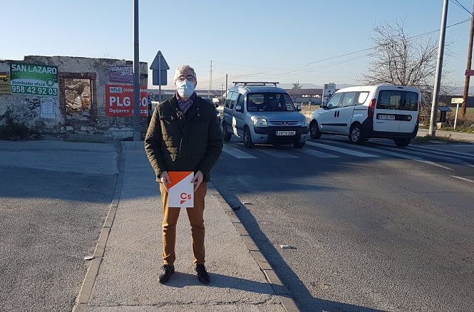 El portavoz de Ciudadanos (Cs) en Gójar, Juan de Dios Jiménez (CIUDADANOS) 