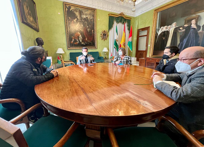 Imagen de la reunión (AYTO. GRANADA)