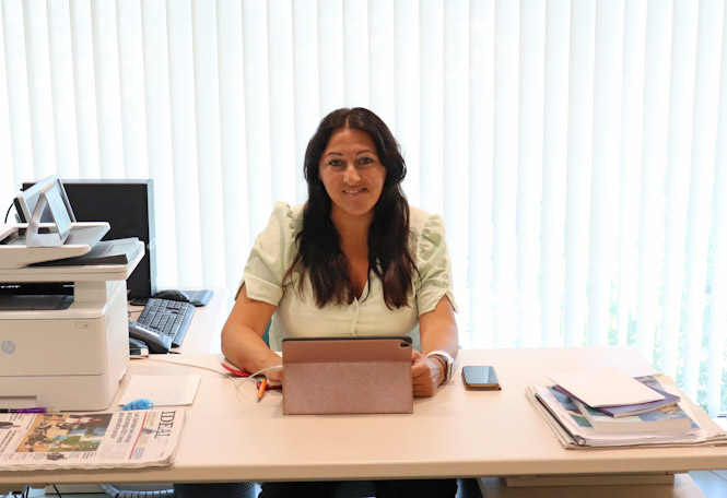 La Diputada Provincial de Unidas Podemos, Alejandra Durán (UP) 