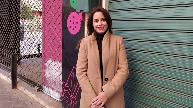 La Concejal de VOX en el Ayuntamiento de Granada, Mónica Rodríguez (VOX) 