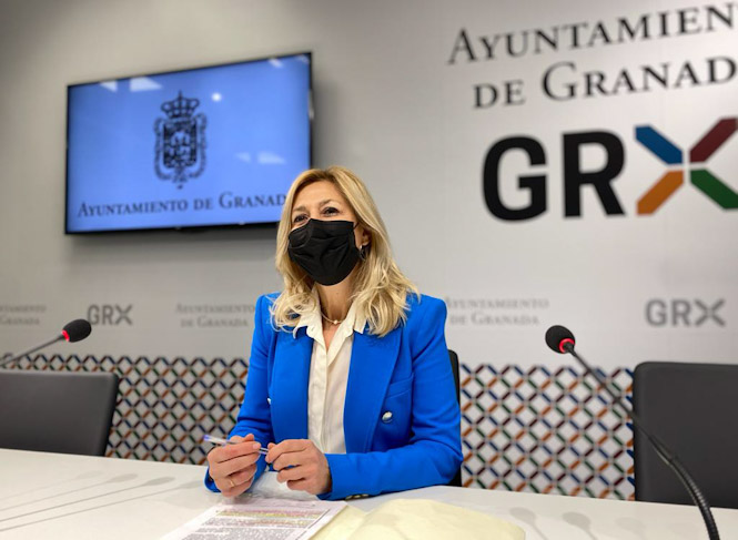 La concejal del PP en el Ayuntamiento de Granada, Pepa Rubia (PP)