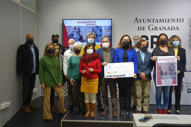 Presentación del Día sin coche (JAVIER ALGARRA / AYUNTAMIENTO) 