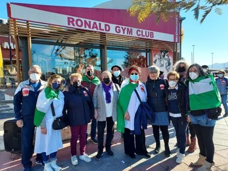 Imagen de la marcha blanca (PODEMOS) Imagen de la marcha blanca (PODEMOS)