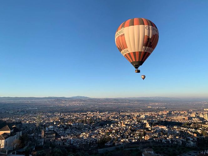 Imagen del globo aeroestático (FUNDACION PTS)