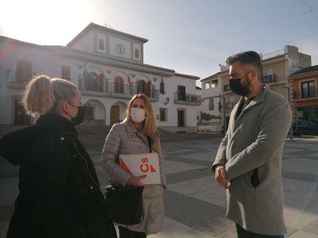 Imagen de la visita a Las Gabias (CIUDADANOS) Imagen de la visita a Las Gabias (CIUDADANOS)