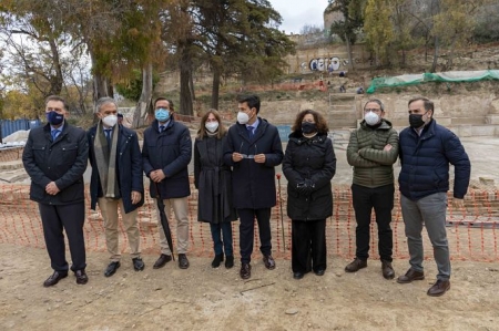 Imagen de la visita al Albercón del Moro (UGR)