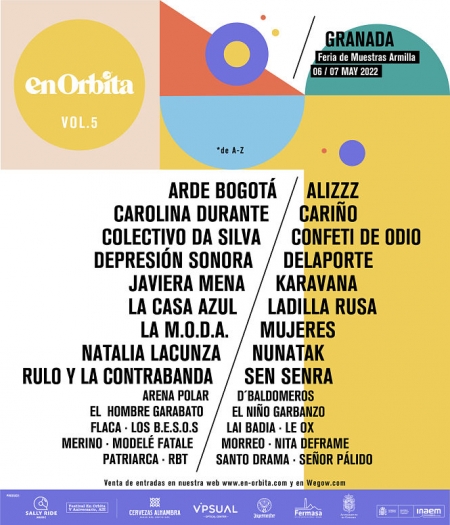 Cartel del festival `En Orbita` (EN ORBITA)