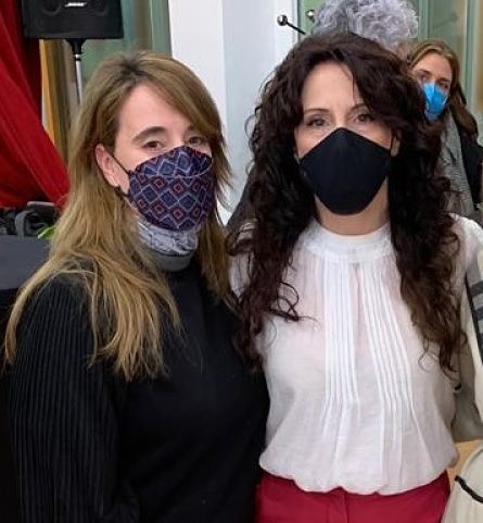 Eva Torre junto a Rocío Ruiz (CIUDADANOS) Eva Torre junto a Rocío Ruiz (CIUDADANOS)