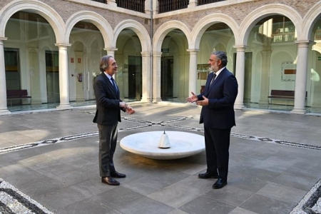 Pablo García e Indalecio Sánchez Montesinos han hecho balance de la situación sanitaria de la provincia (JUNTA)