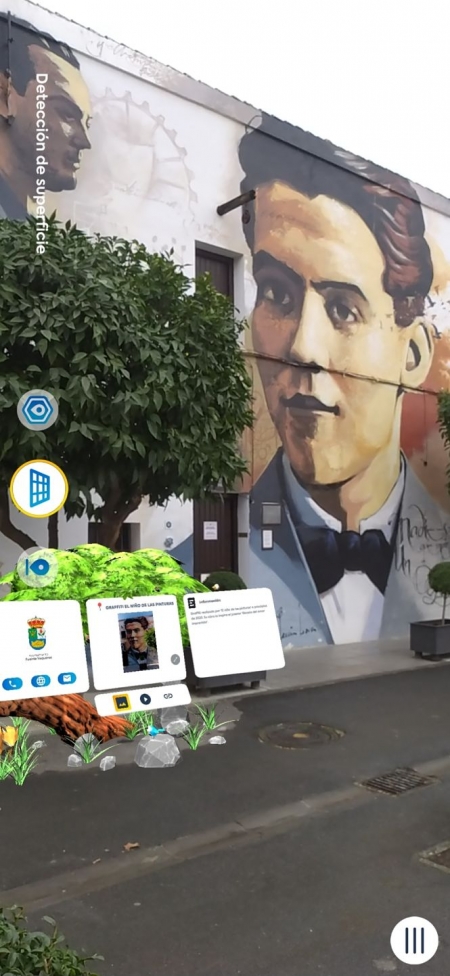 Un rincón lorquianos de Fuente Vaqueros que pueden visitarse con realidad aumentada (AYTO. FUENTE VAQUEROS) Un rincón lorquianos de Fuente Vaqueros que pueden visitarse con realidad aumentada (AYTO. FUENTE VAQUEROS)