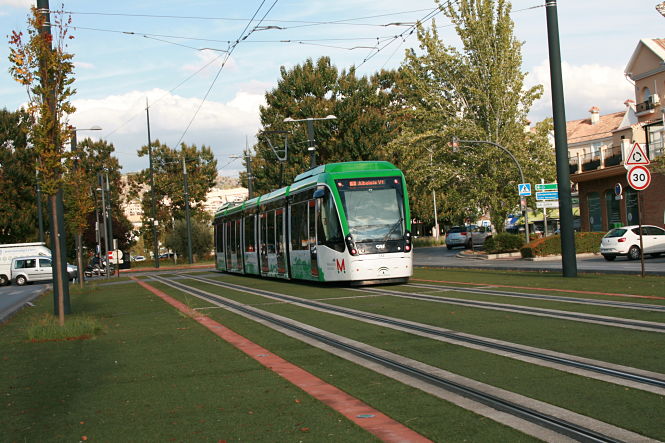 Metro de Granada en imagen de archivo (JUNTA DE ANDALUCÍA) 