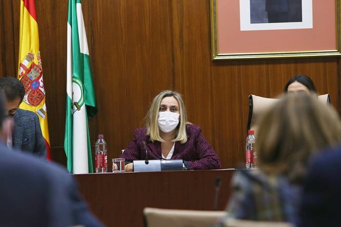 La consejera de Fomento, Infraestructuras y Ordenación del Territorio, Marifrán Carazo (JUNTA) 
