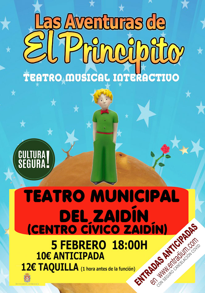 Cartel de las Aventuras de El Principito 
