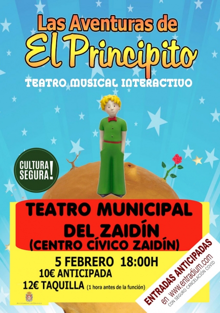 Cartel de las Aventuras de El Principito 