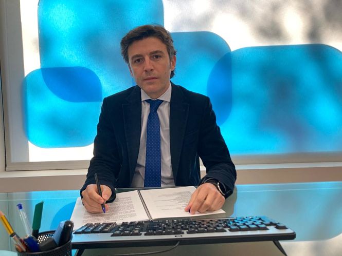 El secretario general del PP de Granada, Jorge Saavedra (PP)