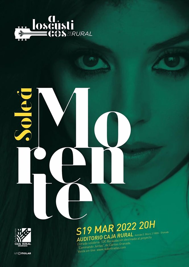 Cartel del concierto (FUNDACIÓN CAJA RURAL GRANADA)