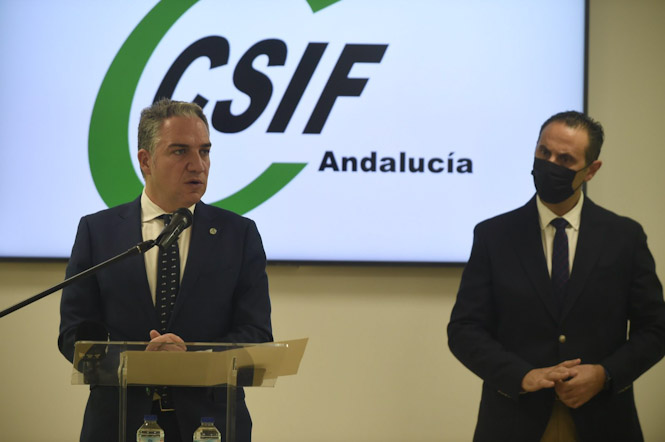 Elías Bendodo se ha reunido con el presidente del CSIF Andalucía (JUNTA)