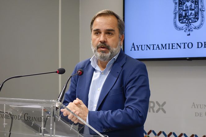 El portavoz del equipo de gobierno local de Granada, Jacobo Calvo (AYUNTAMIENTO) 