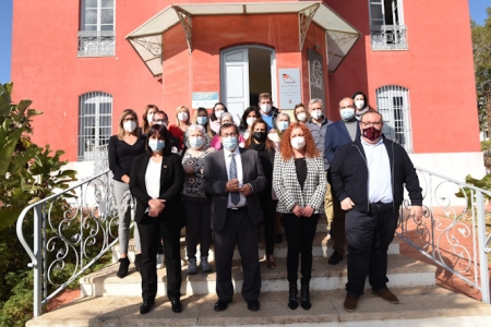 Imagen de la visita a Salobreña (DIPUTACIÓN) 