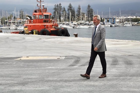 El presidente de la Autoridad Portuaria de Motril, José García Fuentes (PUERTO DE MOTRIL)