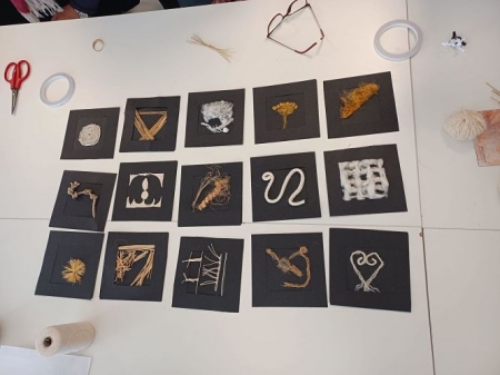 Imagen de uno de los trabajos en el proyecto `Huellas` (AYTO. LA ZUBIA) Imagen de uno de los trabajos en el proyecto `Huellas` (AYTO. LA ZUBIA)