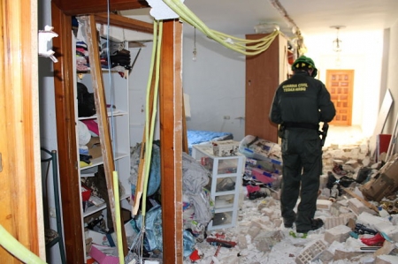 Estado en que quedó la vivienda (GUARDIA CIVIL) 