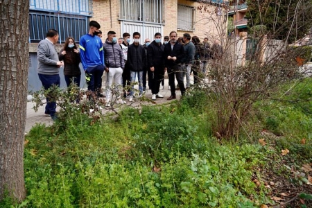 Imagen de los alumnos (AYTO. GRANADA)