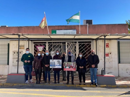 Imagen de la visita al Centro de Salud de Albolote (PP) Imagen de la visita al Centro de Salud de Albolote (PP)