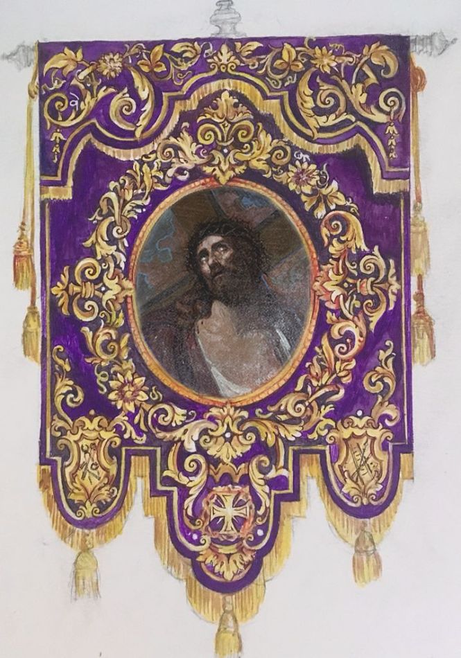 Estandarte de Cristo (VIA CRUCIS)